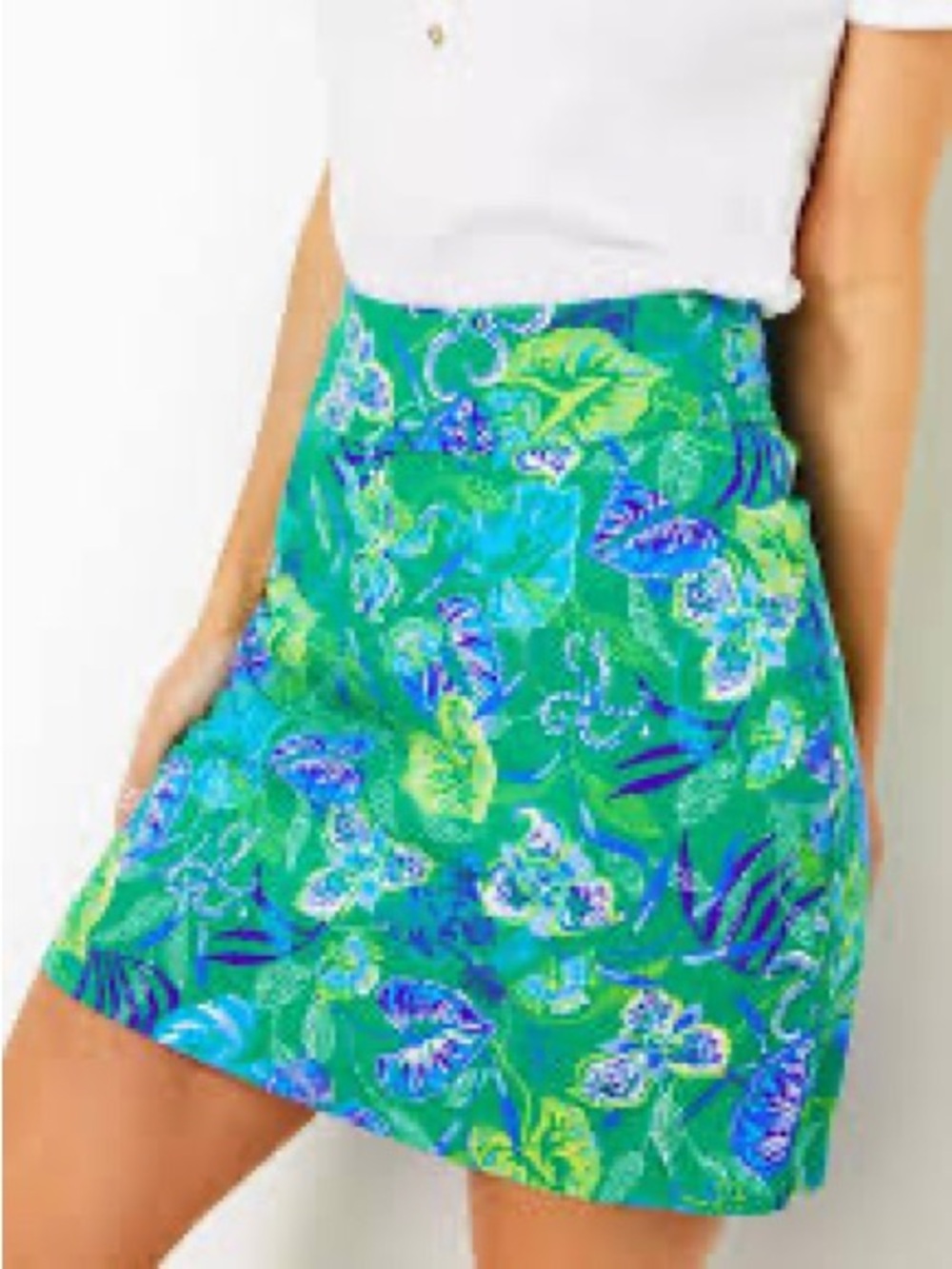 Lilly Pulitzer Jonas High-Waisted Stretch Skort